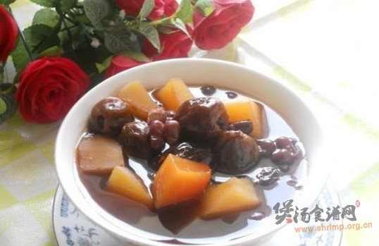 木瓜红豆甜汤的做法