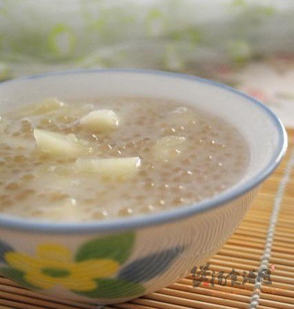 椰浆西米甜瓜粥的做法