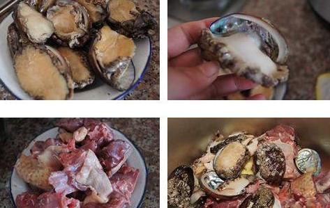 鲍鱼炖鸭肉的做法