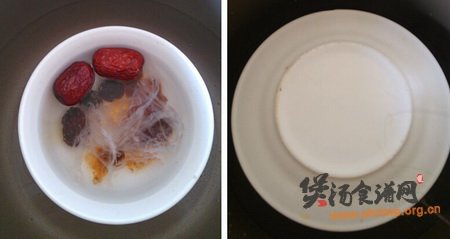 燕窝桃胶滋补汤的做法