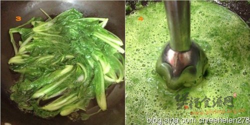 槐花碧玉的做法
