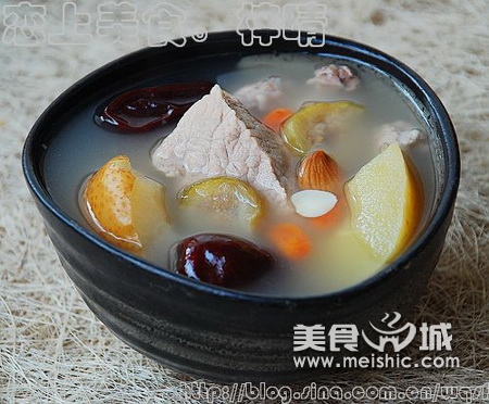 苹果雪梨瘦肉汤的做法