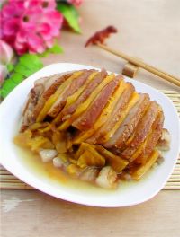 红薯扣肉的做法