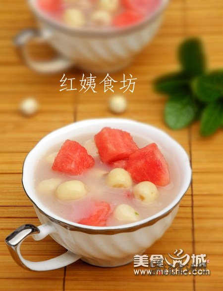 西瓜莲子羹的做法