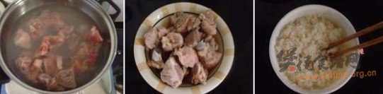 黄豆玉米猪骨粥的做法