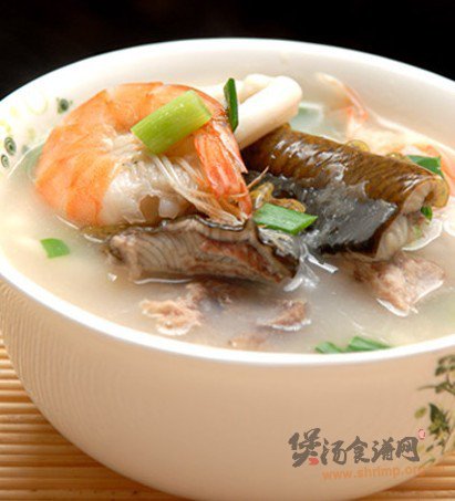鳝鱼海鲜粥的做法