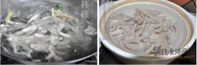 香菇枸杞鸡脚汤的做法