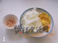 冬瓜蛋饺扇贝汤的做法