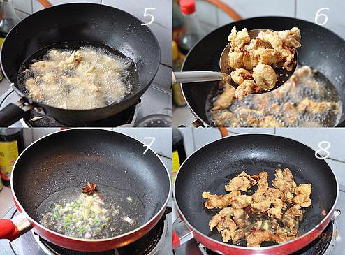 酥肉炖菜的做法