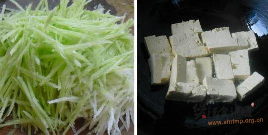 萝卜丝炖豆腐的做法