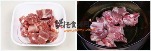 白蘑菇排骨汤的做法