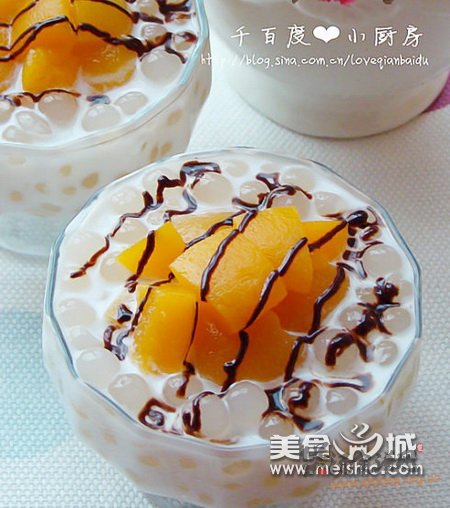 牛奶西米露的做法