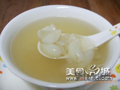 百合蜂蜜汤的做法