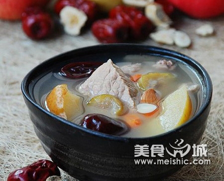 苹果雪梨瘦肉汤的做法