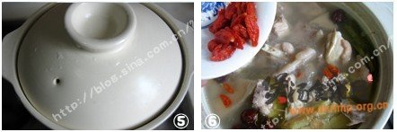 榴梿壳煲土鸡汤的做法