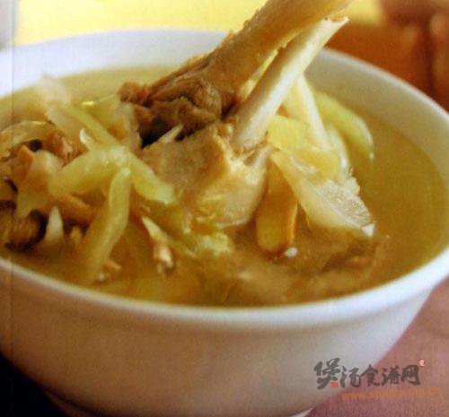 腐竹鸡汤的做法