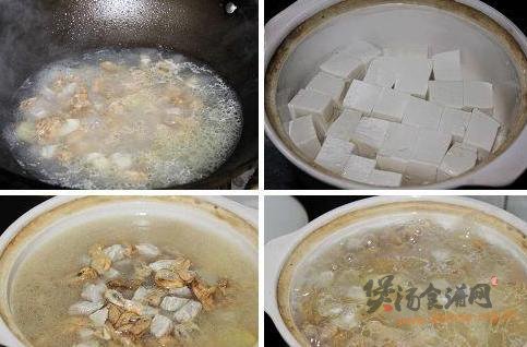牡蛎豆腐煲的做法