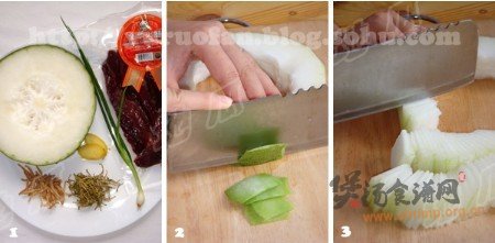 参金冬瓜汤的做法