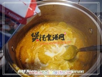 奶油南瓜羹的做法