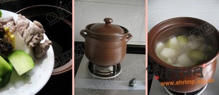 青萝卜龙骨汤的做法