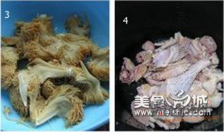 玉米猴头菇鸡汤的做法