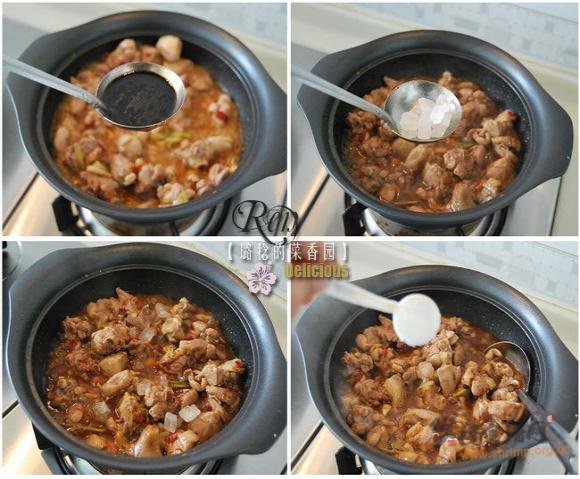 子姜焖鸭煲的做法