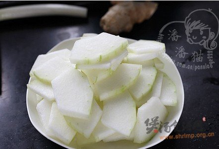 冬瓜汆丸子汤的做法