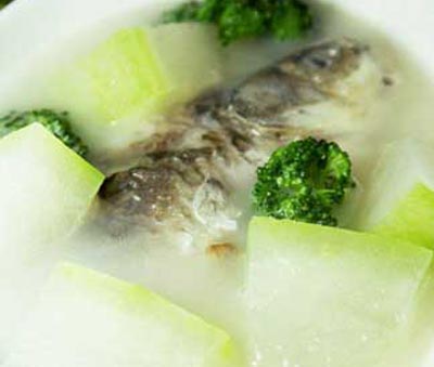 乌鱼冬瓜汤的做法