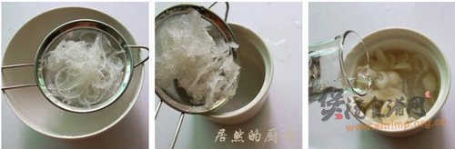 桂花百合炖燕窝的做法
