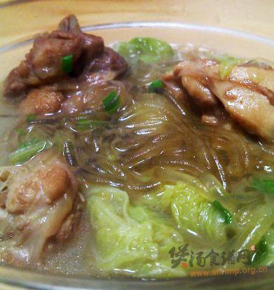 小鸡炖粉条的做法