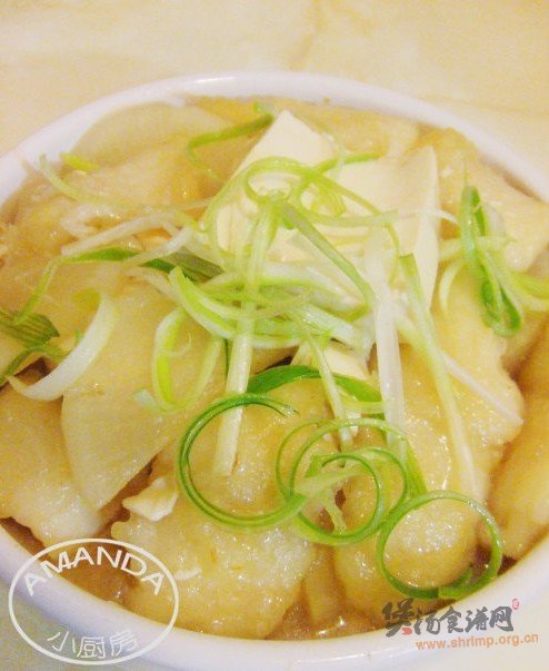 豆腐萝卜煲鱼块的做法