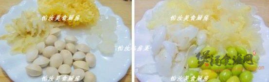 银耳百合白果汤的做法