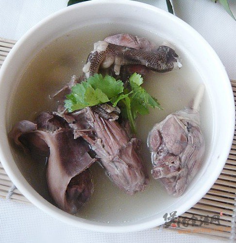 当归观音鸭汤的做法