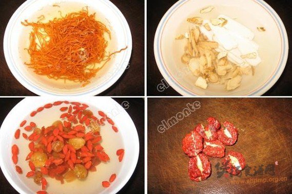 花旗参虫草花乌鸡汤的做法