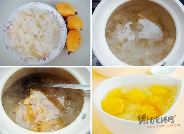 枇杷银耳汤的做法