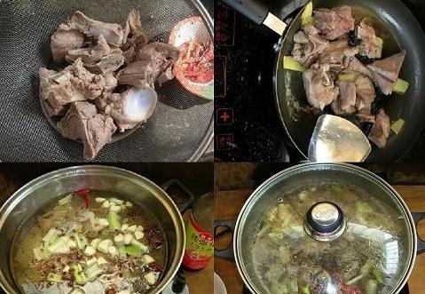 杂蔬炖汤骨的做法