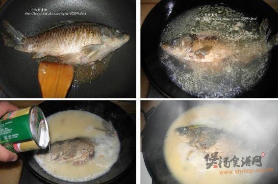 椰浆鲫鱼汤的做法