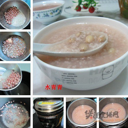 糯米花生粥的做法