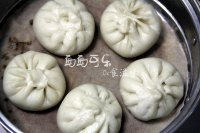 芸豆鸡蛋素包子的做法