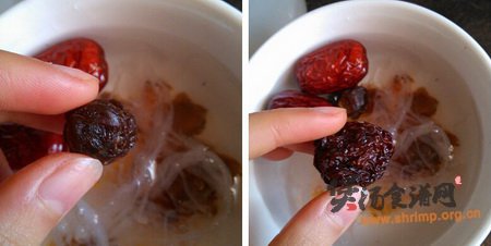 燕窝桃胶滋补汤的做法