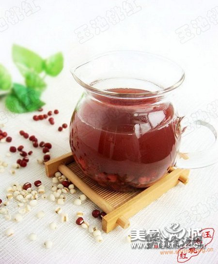 (图)红豆薏米水的做法