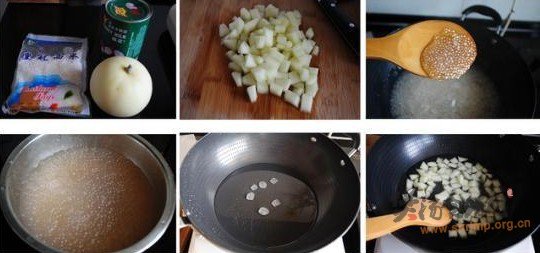 椰浆西米甜瓜粥的做法