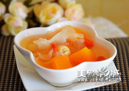 (图)木瓜银耳汤的做法