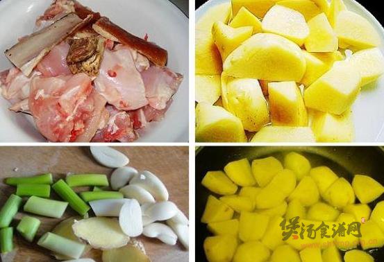 土豆炖兔肉的做法