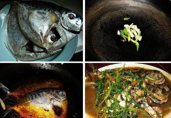 炖魛鲳鱼的做法
