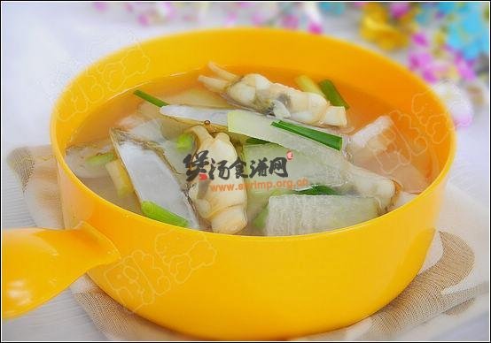 海蛏冬瓜汤的做法