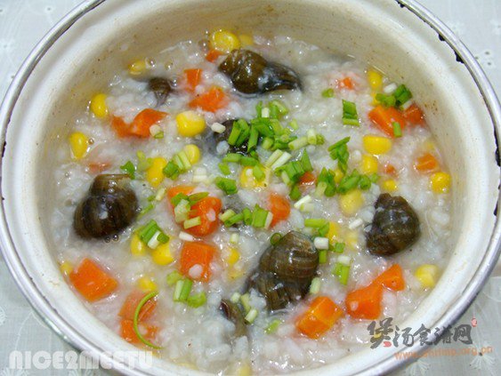 螺蛳粥的做法