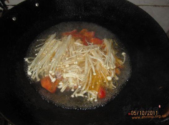 金针菇蛋花汤的做法