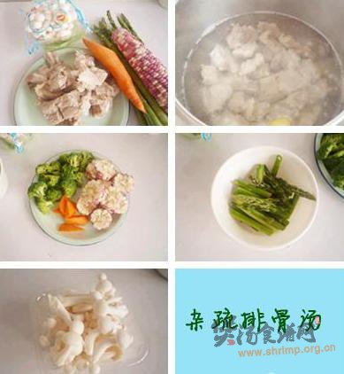 杂疏排骨汤的做法
