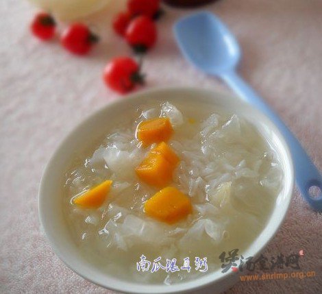 南瓜银耳粥的做法